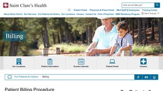 
                            2. Billing | Saint Clare's Health System - St Clare's Patient Portal