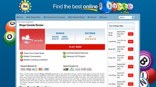 
                            1. Bingo Canada ⋆ $75 Free Sign Up Bonus Code ... - Free Bingo Canada Portal
