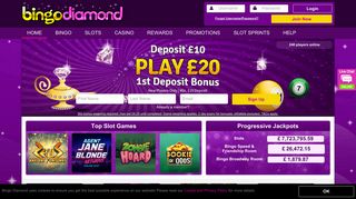 
                            1. Bingo Diamond for great Bingo and slots, with free spins and ... - Bingo Diamond Sign Up