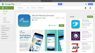 
                            6. BioLife Plasma Services - Apps on Google Play - Biolife Easyscheduler Portal