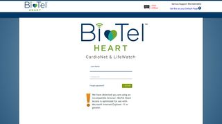 
                            1. BioTel Heart Access - CardioNet - Biotel Login