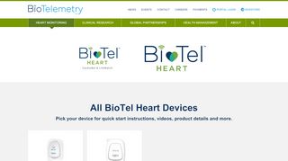 
                            6. BioTel Heart – GoBio - Cardionet Portal