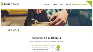 
                            6. BIP Móvil - Banco Provincia - Bapro Bip Portal