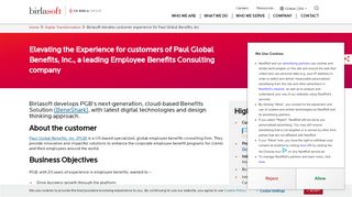 
                            6. Birlasoft elevates customer experience for Paul Global ... - Beneshark Login