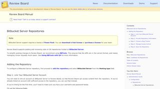 
                            6. Bitbucket Server Repositories | Documentation | Review Board - Portal To Bitbucket Server Root Url