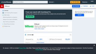 
                            2. Bitbuzz - Overview | Crunchbase - Bitbuzz Login