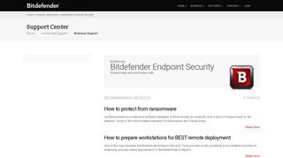 
                            8. Bitdefender Endpoint Security - Bitdefender Cloud Security Portal
