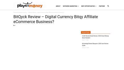 BitQyck Review - Digital Currency Bitqy Affiliate ...