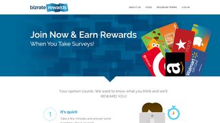 
                            2. Bizrate Rewards - Earn Gift Cards for Taking Surveys - Bizrate Rewards Portal