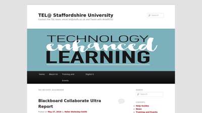 
                            9. Blackboard [email protected] Staffordshire University