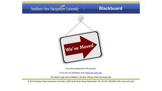 
                            1. Blackboard (has moved) - SNHU.edu - Blackboard Snhu Edu Webapps Portal