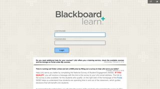 
                            4. Blackboard Learn - Lau Portal