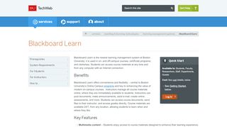 
                            3. Blackboard Learn : TechWeb : Boston University - Onlinecampus Bu Edu Portal