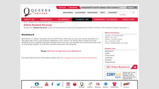 
                            3. Blackboard - Queens College, City University of New York - Queens College Cuny Portal Portal