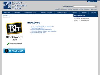 Blackboard - St. Louis Community College