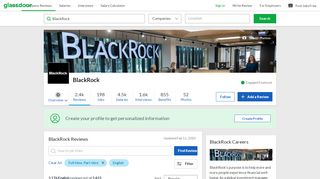 
BlackRock Reviews | Glassdoor  
