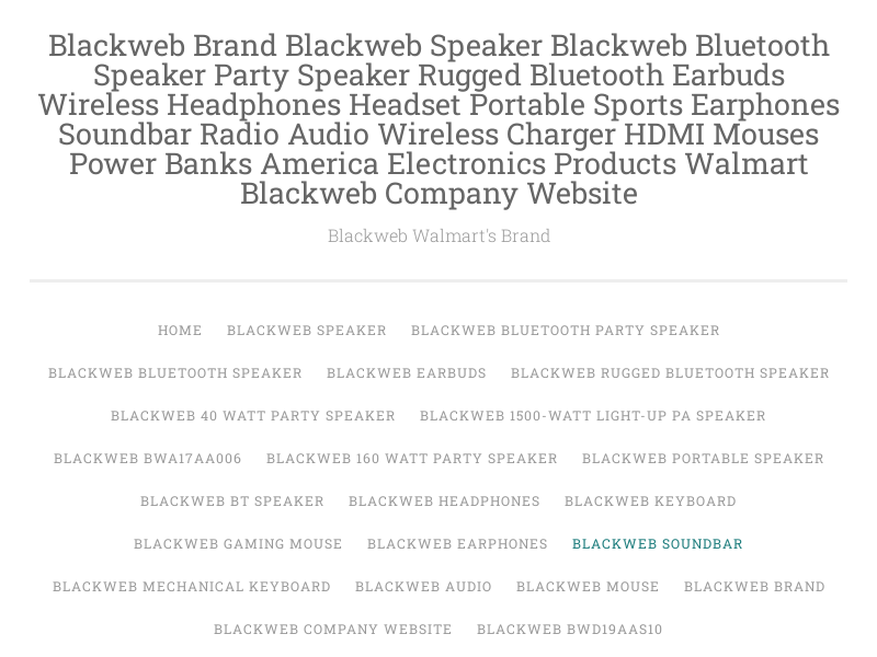 
                            10. Blackweb Soundbar | Blackweb Brand Blackweb Speaker ...
