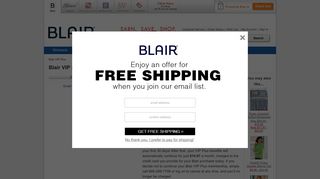 
                            1. Blair VIP Plus | Blair - Blair Vip Plus Login