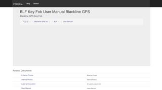 
                            8. BLF Key Fob User Manual Blackline GPS - FCC ID - Blacklinegps Portal
