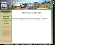 
BLM Payment Portal - Bureau of Land Management
