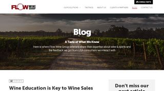 
                            2. Blog - Flow Wine Group - Flow Wine Group Portal
