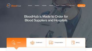 
                            2. BloodHub: Home - Blood Hub Login