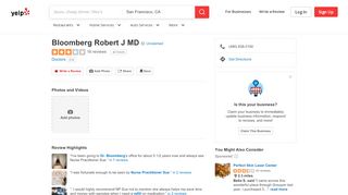 
                            4. Bloomberg Robert J MD - 13 Reviews - Doctors - 6301 S McClintock ... - Dr Robert Bloomberg Patient Portal