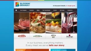 
                            7. BLOOMIN' BRANDS, INC. - Home - Outback Steakhouse Login