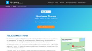 
                            7. Blue Motor Finance Review | Car Loans Online | Pros & Cons & FAQs - Blue Motor Finance Portal