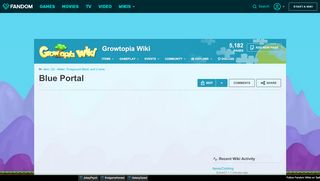 
                            1. Blue Portal | Growtopia Wiki | FANDOM powered by Wikia - Blue Portal Growtopia