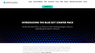 
                            4. Blue Sky Starter Pack, integrate you automotive marketing ... - Blue Sky Marketing Dealer Portal
