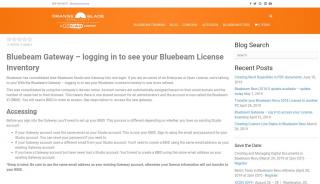 
                            5. Bluebeam Gateway - logging in to see your Bluebeam License Inventory - Bluebeam License Portal