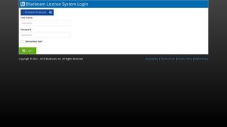 
                            1. Bluebeam | Login - Bluebeam License Portal