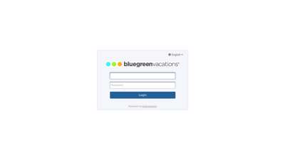 Bluegreen Vacations Secure Server - Login