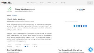 
                            7. Blujay Solutions Pricing, Demo, Reviews, Features - SelectHub - Leantms User Portal