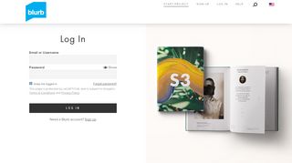 Blurb Login - Blurb Sign In