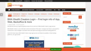 
                            1. BMA Wealth Creators Login - Find login info of App, Backoffice ... - Bma Wealth Creators Portal