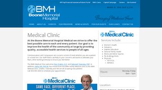 
                            4. BMH: Medical Clinic - Boone Memorial Hospital - Boone Memorial Hospital Patient Portal