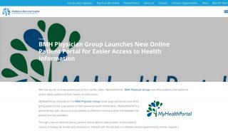
                            1. BMH Physician Group Launches New Online Patient Portal for Easier ... - Brattleboro Memorial Hospital Patient Portal