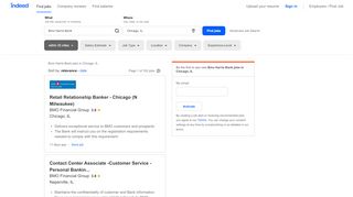 
                            6. Bmo Harris Bank Jobs, Employment in Chicago, IL | Indeed.com - Bmo Careers Portal