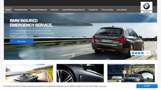 
BMW Insured Warranty and Roadside Assistance.  
