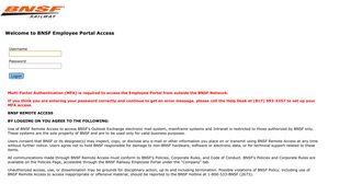 
BNSF Employee Portal - BNSF Railway
