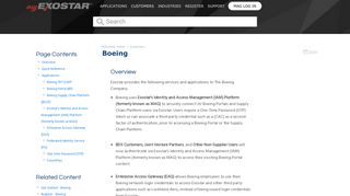 
                            3. Boeing - MyExostar - Exostar Portal Portal