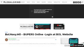 Bol.Navy.Mil – BUPERS Online -Login at BOL Website ...