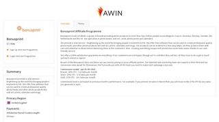
                            9. Bonusprint Affiliate Programme - Awin - Bonusprint Uk Portal