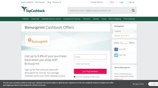 
                            4. Bonusprint Discount Codes, Sales & Cashback Offers - Bonusprint Uk Portal