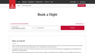 
                            8. Book a flight | Emirates - Emirates Manage Booking Portal