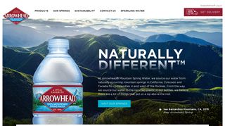 
Bottled Water | Arrowhead® Brand Mountain Spring Water  
