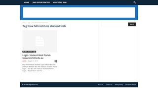 box hill institute student web Archives - Australia Minds - Box Hill Institute Student Portal