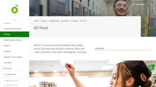 BP Retail | Careers | Home - Bp Retail Careers Portal